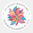 Search for creative return address labels Watercolor
