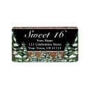 Search for sweet 16 birthday return address labels Sixteen
