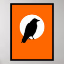 Search for black and white crow art Moon