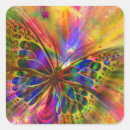 Search for psychedelic stickers Butterfly