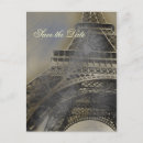 Search for parisian save the date postcards Modern