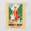 Search for vintage bride postcards French