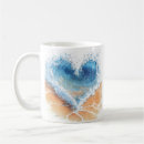 Search for beach heart mugs Sea