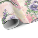 Search for pansy wrapping paper Violets