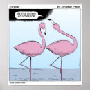 Search for cartoon flamingo posters Comic