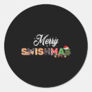 Search for basketball fan stickers Santa