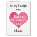 Search for niece valentines day cards Heart