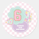 Search for purple birthday party stickers For kids