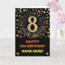 Search for 8 year old boy birthday cards Eight years old