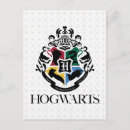 Search for school crest postcards Harry potter