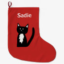 Search for tuxedo cat christmas stockings Pet