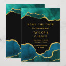 Search for teal blue save the dates Agate