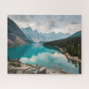 Search for moraine lake puzzles Mountain