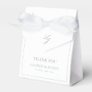Search for wedding favour boxes Script typography