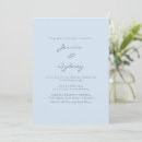 Search for soft blue invitations Simple