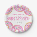 Search for baby sprinkle paper plates It's a girl