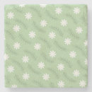 Search for green white pattern coasters Retro