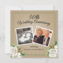 Search for floral anniversary invitations Vintage