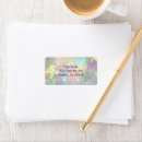Search for mosaic return address labels Multicolored