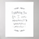 Search for fearfully and wonderfully made posters Quotes