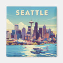Search for seattle magnets Vintage