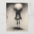 Search for scary creepy postcards Black and white