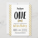 Search for bow tie 1st birthday invitations Modern