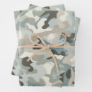 Search for gray camouflage wrapping paper White