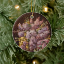 Search for lilac flower christmas tree decorations Floral