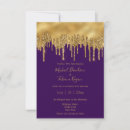 Search for purple glitter wedding invitations Script