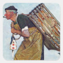 Search for vintage fishing stickers Rockwell