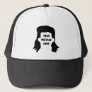 Search for funny gag hats Black and white