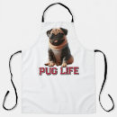 Search for pug aprons Funny
