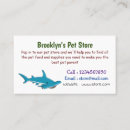 Search for shark business cards Fish