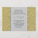 Search for formal corporate event invitations Gold