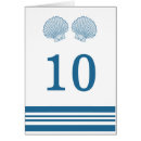 Search for seashells table cards Nautical