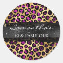 Search for purple leopard stickers Glitter