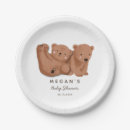 Search for twin baby shower plates Bear
