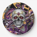 Search for sugar skull plates Black
