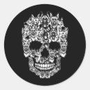 Search for flying skull stickers Haunted house