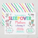 Search for cute sleepover invitations Slumber party