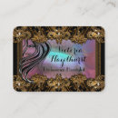 Search for hair care business cards Cosmetology