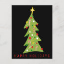 Search for christmas tree postcards Cute