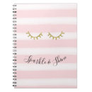 Search for eyelash notebooks Gold