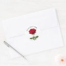 Search for romantic red roses stickers Elegant