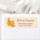 Search for cats return address labels Tabby