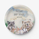 Search for woodland animals plates Fox