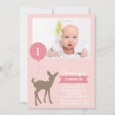 Search for baby deer birthday invitations Animals