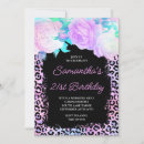 Search for iridescent birthday invitations Elegant