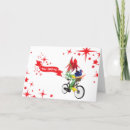 Search for bike christmas cards Red